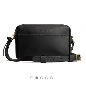 Portland leather goods large camera bag, crossbody bag